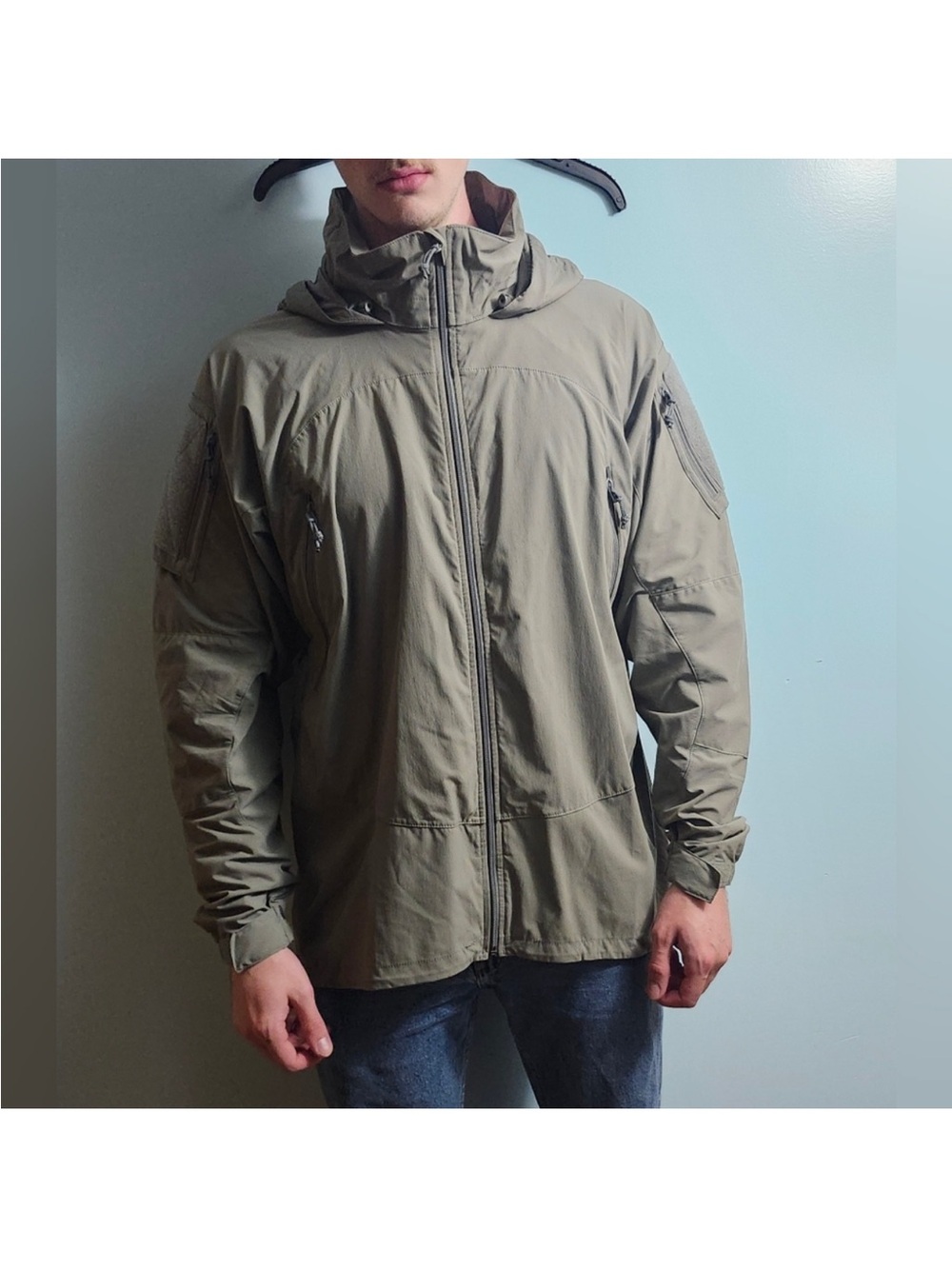 Patagonia PCU Level 5 Military Soft Shell Jacket Mens Large Long L5 Gen II